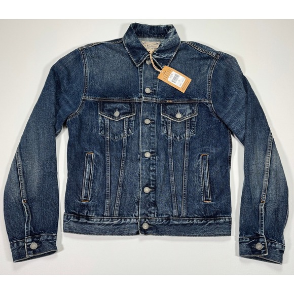 Polo Ralph Lauren Other - Polo Ralph Lauren Denim Core Jacket Mens Small Blue Button Front Trucker